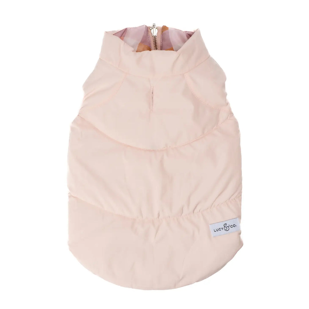 Lucy & Co The Daisy Delight Reversible Puffer Vest