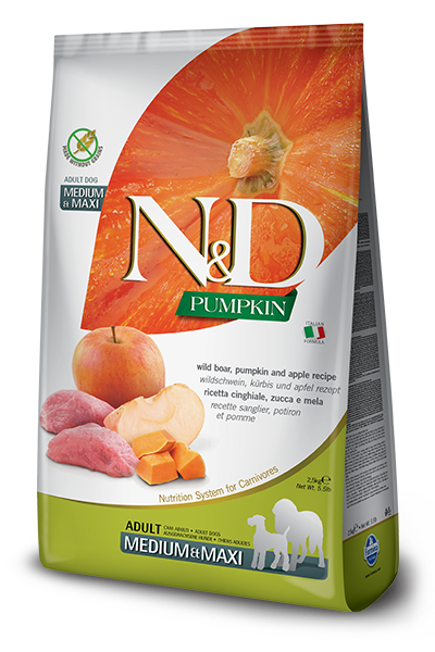 Farmina N&D Pumpkin Boar & Apple Adult Med/Maxi