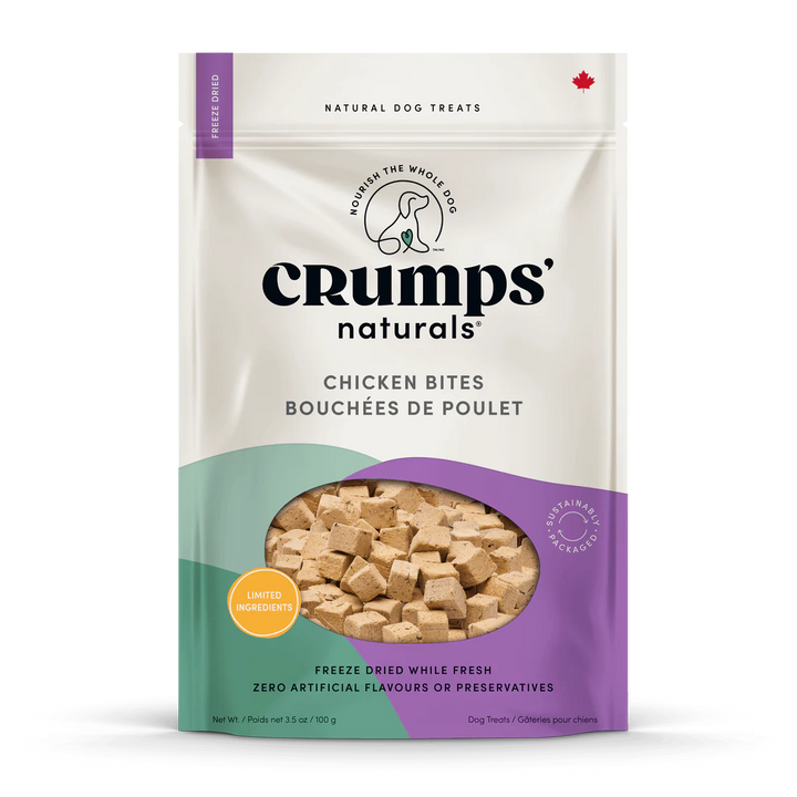 Crumps' Naturals Dog Chicken Bites