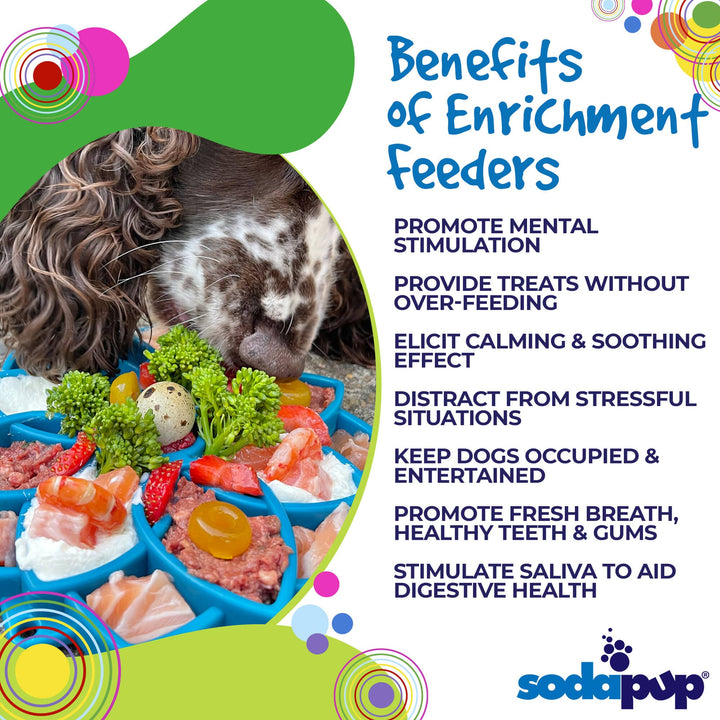 SodaPup Mandala Enrichment Tray for Dog