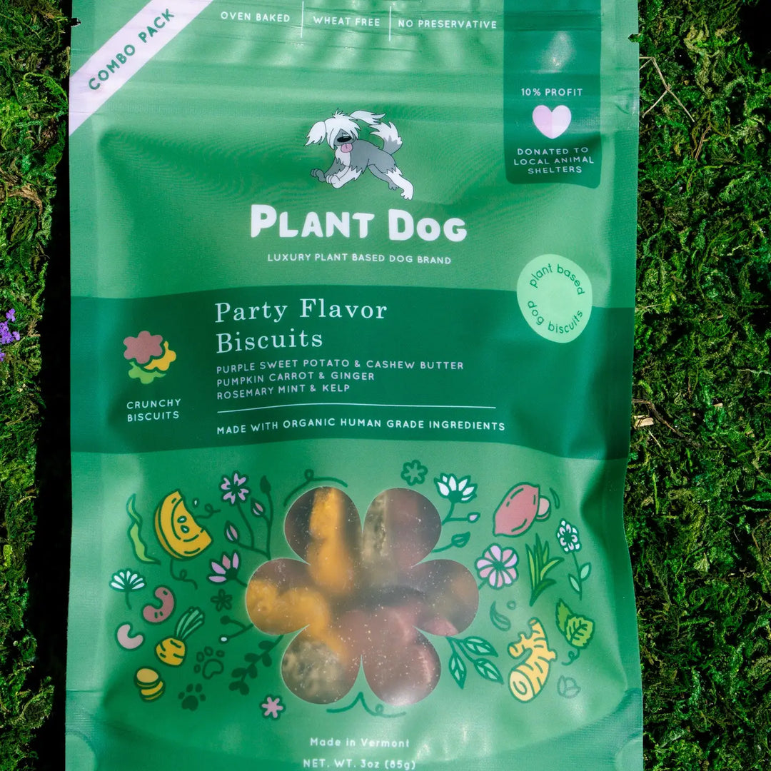 Plant Dog Party Flavor Dog Treats