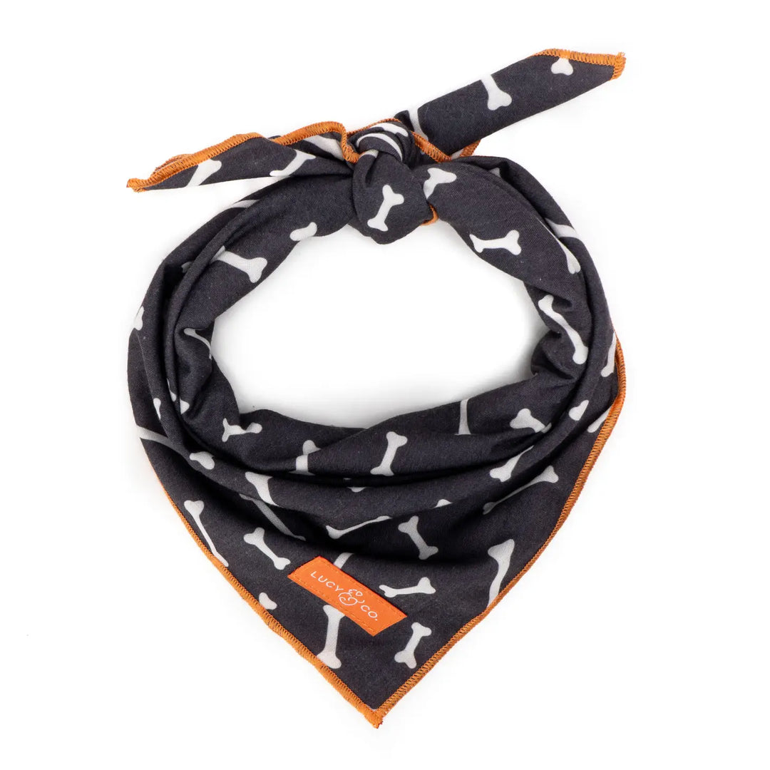 Lucy & Co the Bone Collector Halloween Bandana