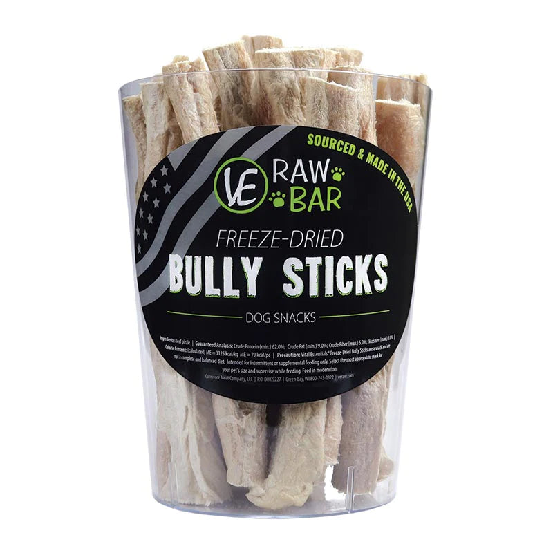 Vital Essentials Raw Bar Freeze-Dried Bully Sticks