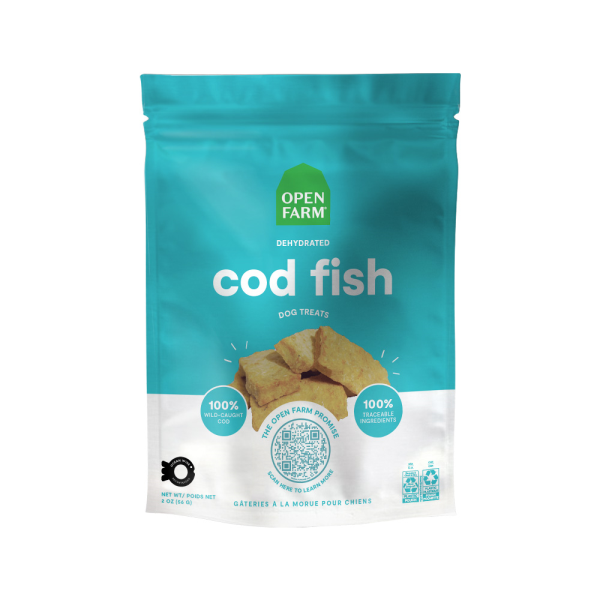 Open Farm Dog Treats Dehydrated Cod Fish