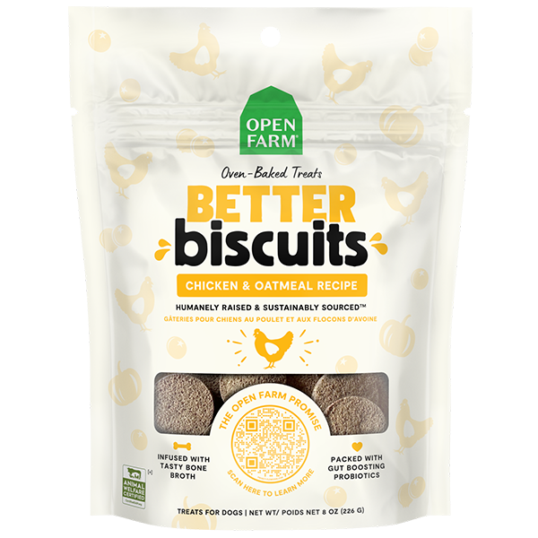 Open Farm Dog Treats Better Biscuits