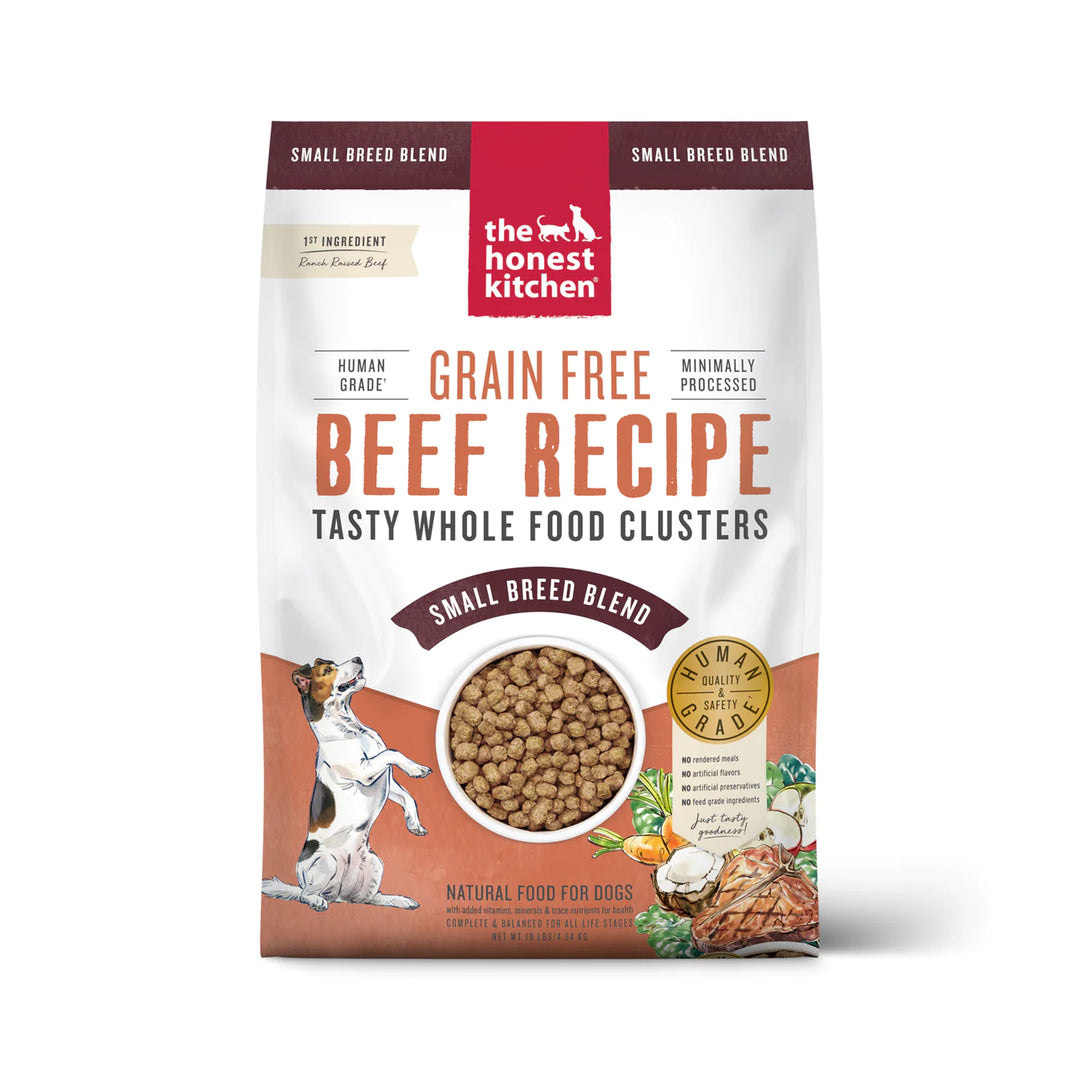 The Honest Kitchen Grain Free Beef Clusters Small Breed