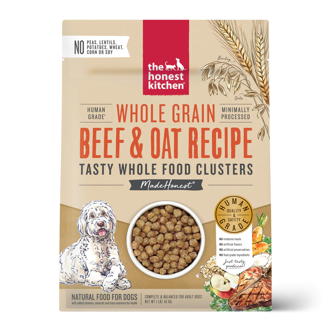 The Honest Kitchen Whole Grain Clusters Beef & Oat