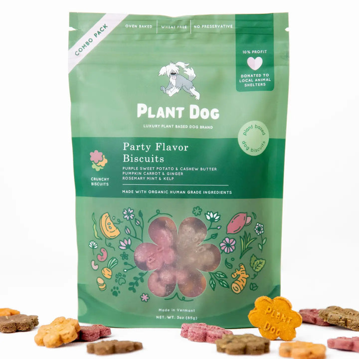 Plant Dog Party Flavor Dog Treats