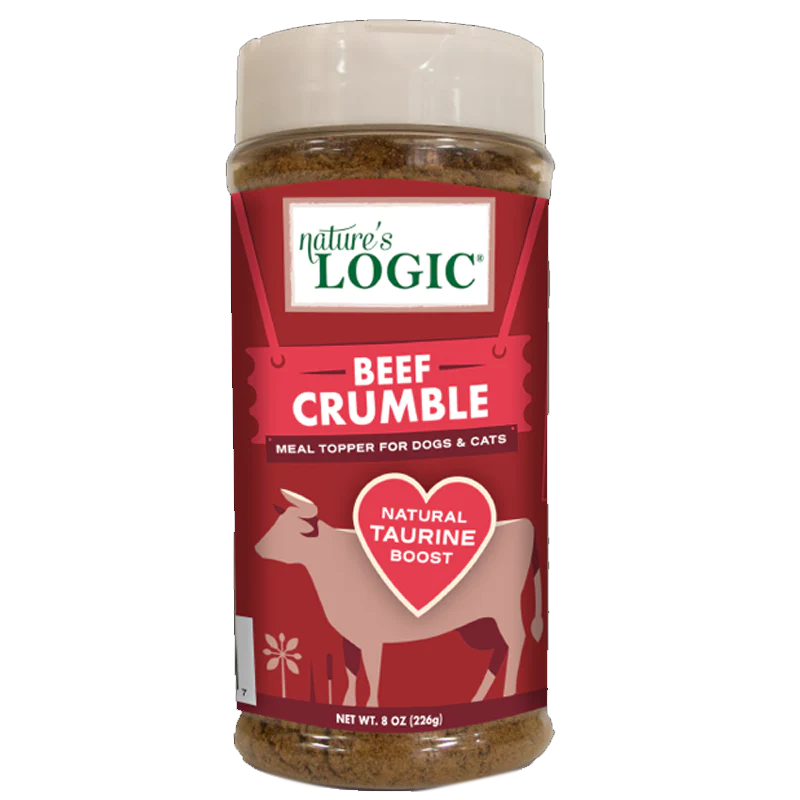 Nature's Logic Beef Crumble Topper 8oz