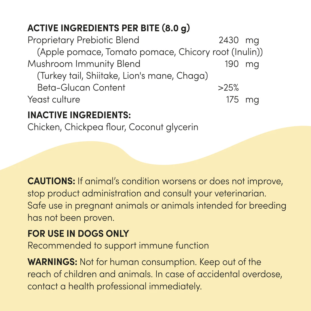 Crumps Naturals Gutsy Immune Bites