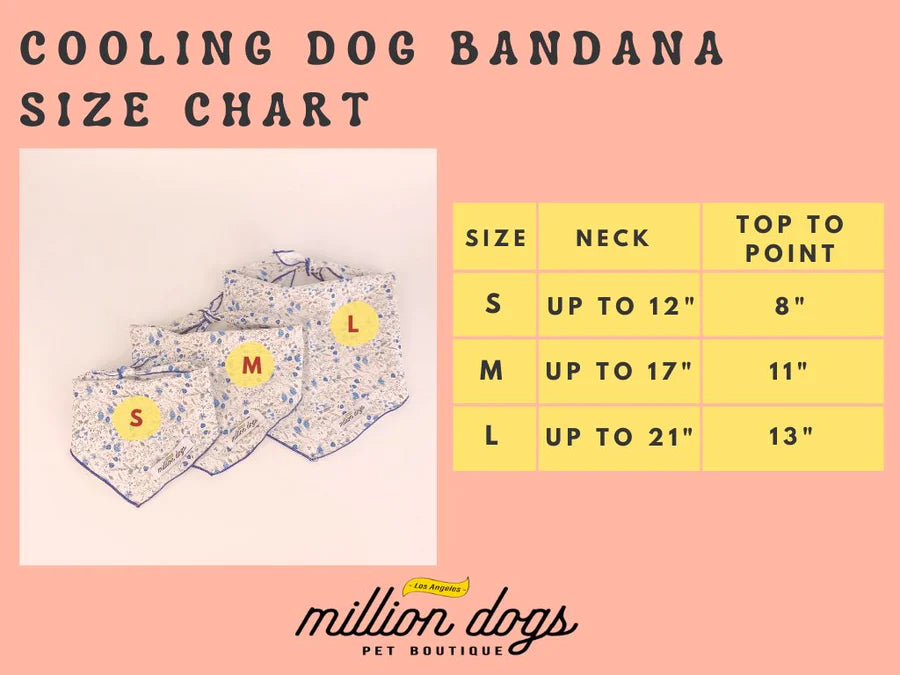 Million Dogs Cooling Bandana