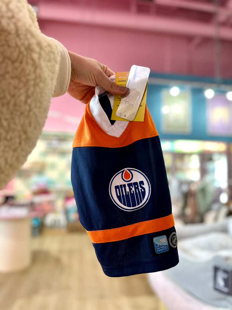 Edmonton oilers dog jersey sale