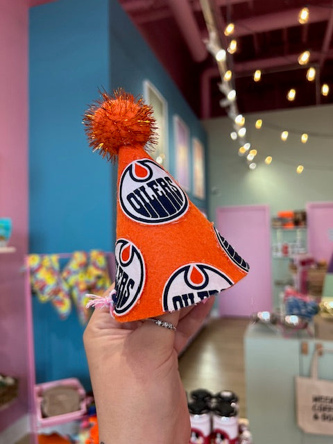 Poppy Dog Oilers Party Hat