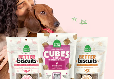 Open Farm Dog Treats Freeze Dried Raw Cubes