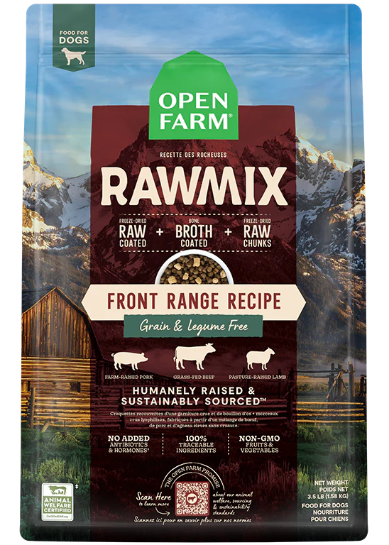 Open Farm RawMix Grain Free Front Range