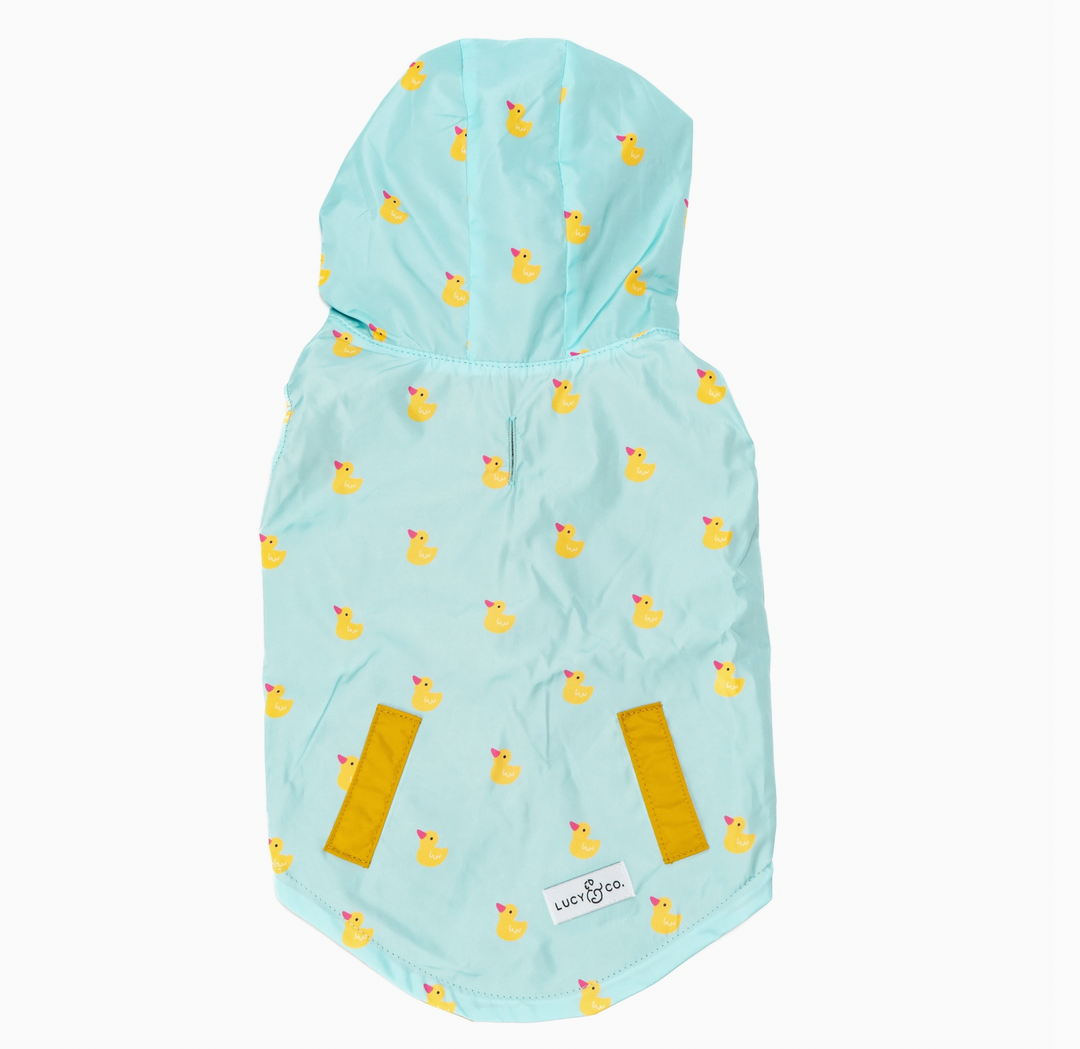 Lucy & Co The Lucky Ducky Reversible Raincoat