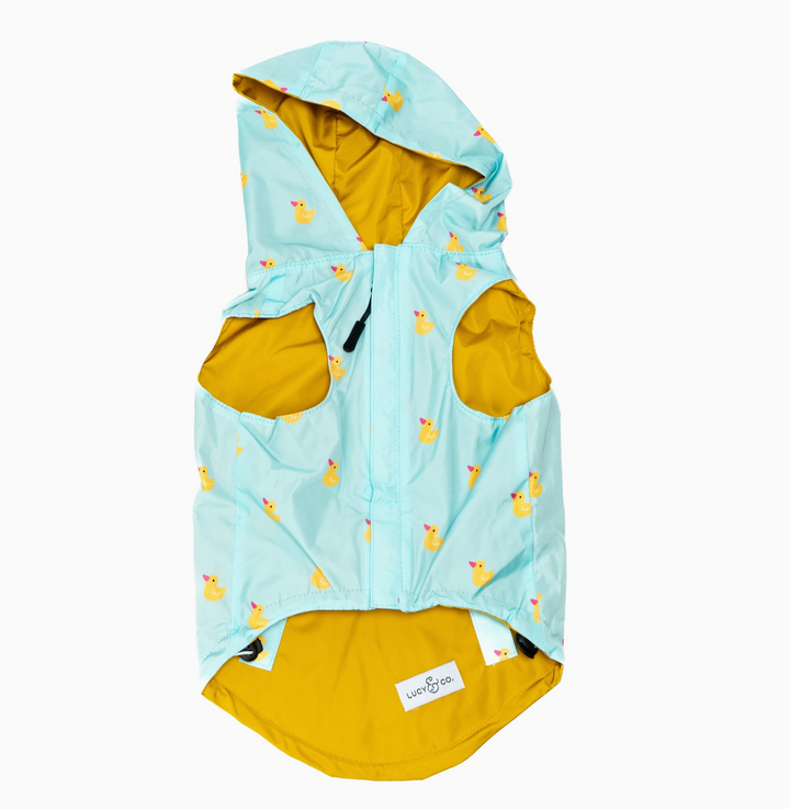 Lucy & Co The Lucky Ducky Reversible Raincoat