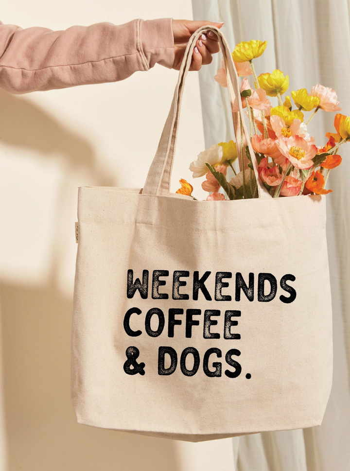 Oat Collective Dog Mama Canvas Tote