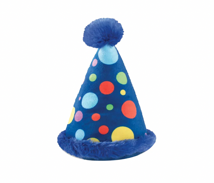 Fringe Studio Party Hat Plush Dog Toy