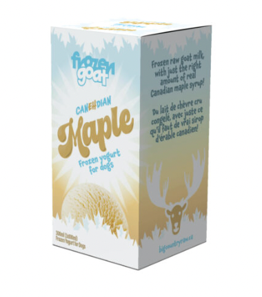 Frozen Goat Yogurt Maple