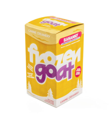 Frozen Goat Yogurt Bananny
