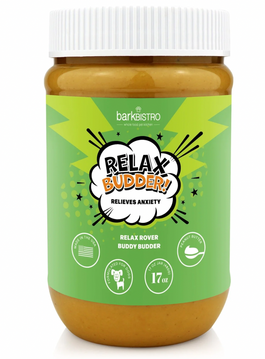 Bark Bistro Relax Rover Calming Peanut Butter