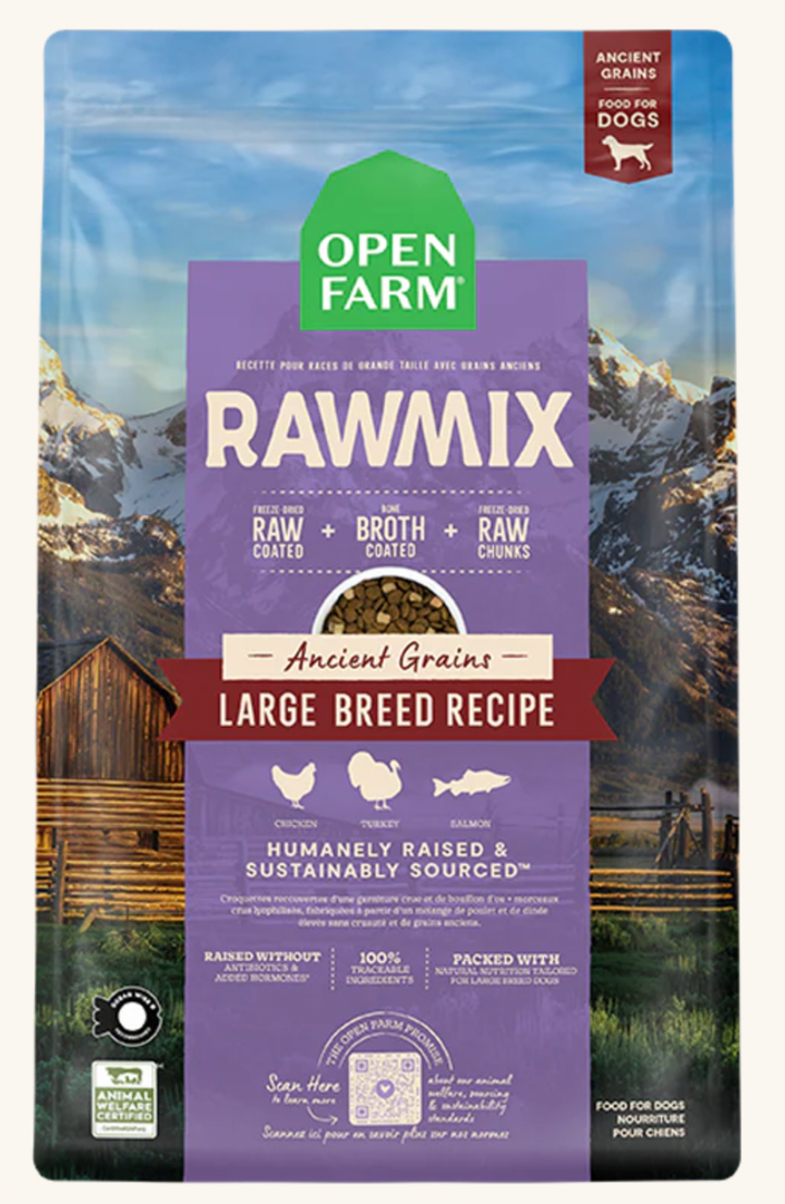 Open Farm Rawmix Large Breed with Ancient Grains