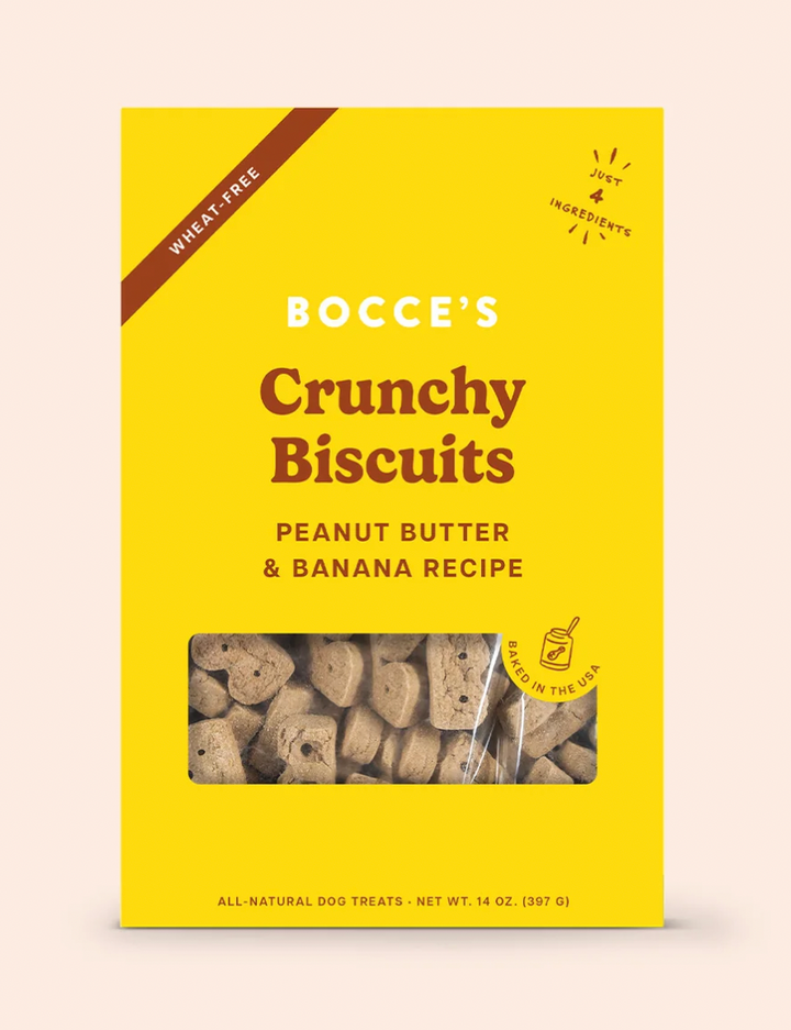 Bocce Crunchy Biscuits Peanut Butter and Banana