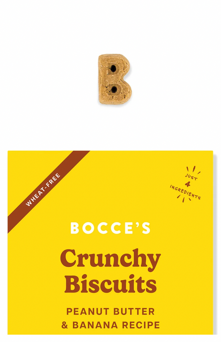 Bocce Crunchy Biscuits Peanut Butter and Banana