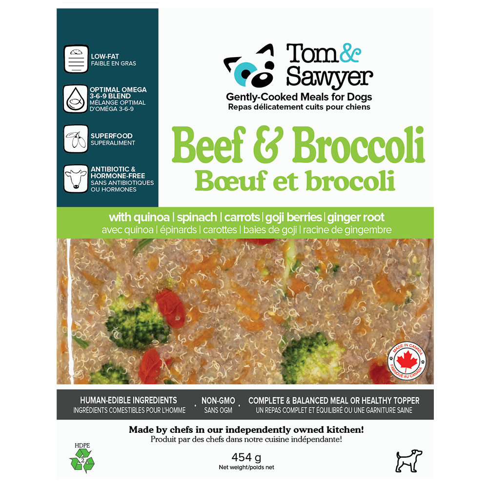 Tom & Sawyer Beef & Broccoli