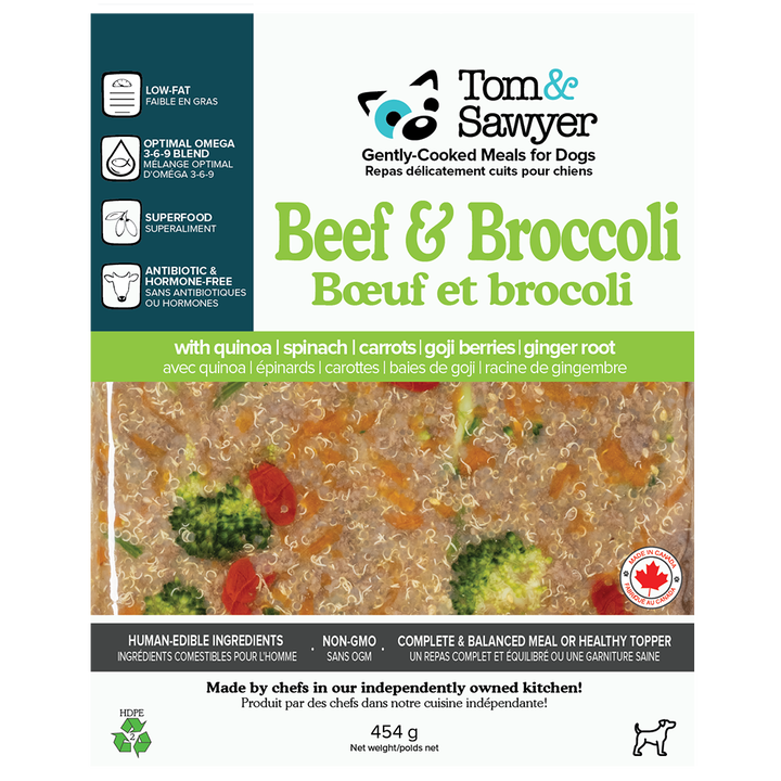 Tom & Sawyer Beef & Broccoli