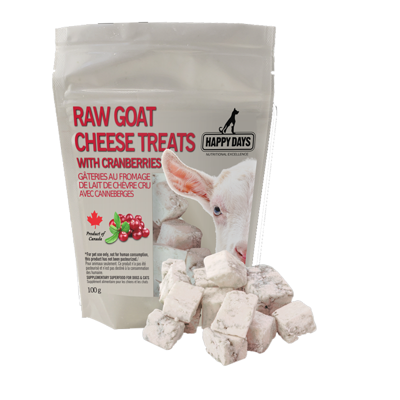 Happy Days Raw Goat Cheese Treats