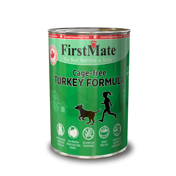 First Mate Grain Free Cage Free Turkey Formula for Dogs