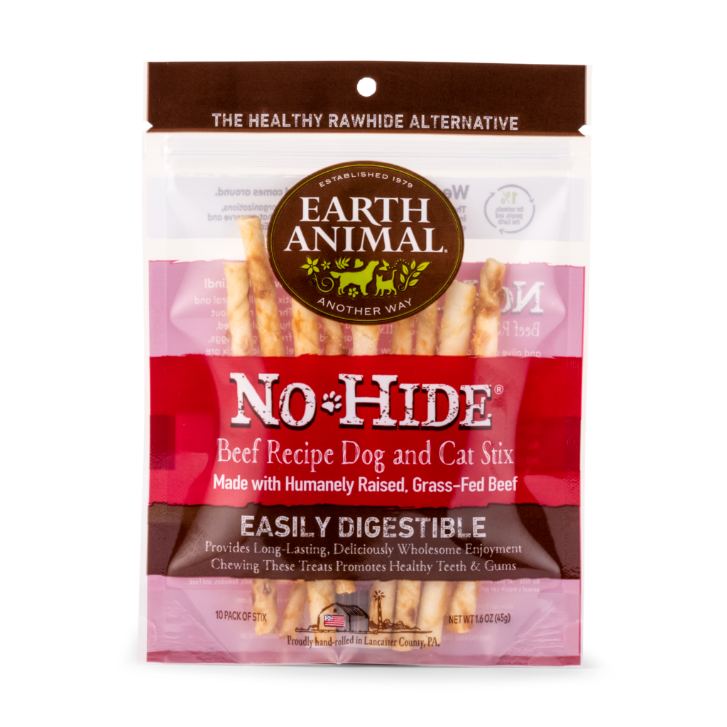 Earth Animal No Hide Beef Recipe Dog and Cat Stix