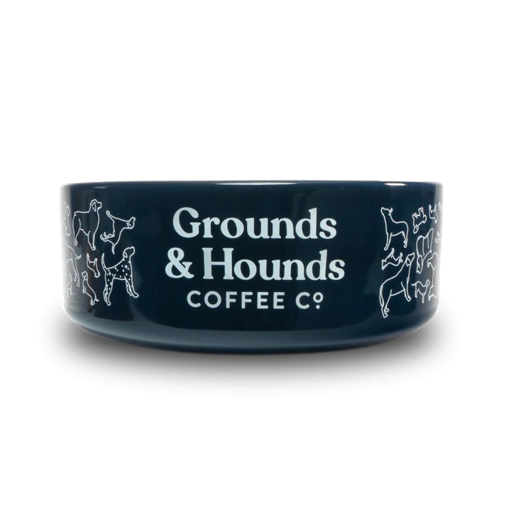 Grounds and Hounds Dog Bowl Dog Bowl