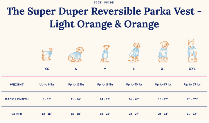 Little Beast The Super Duper Reversible Parka Orange