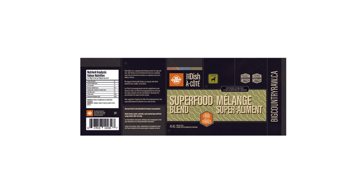 Big Country Raw Frozen Superfood Blend