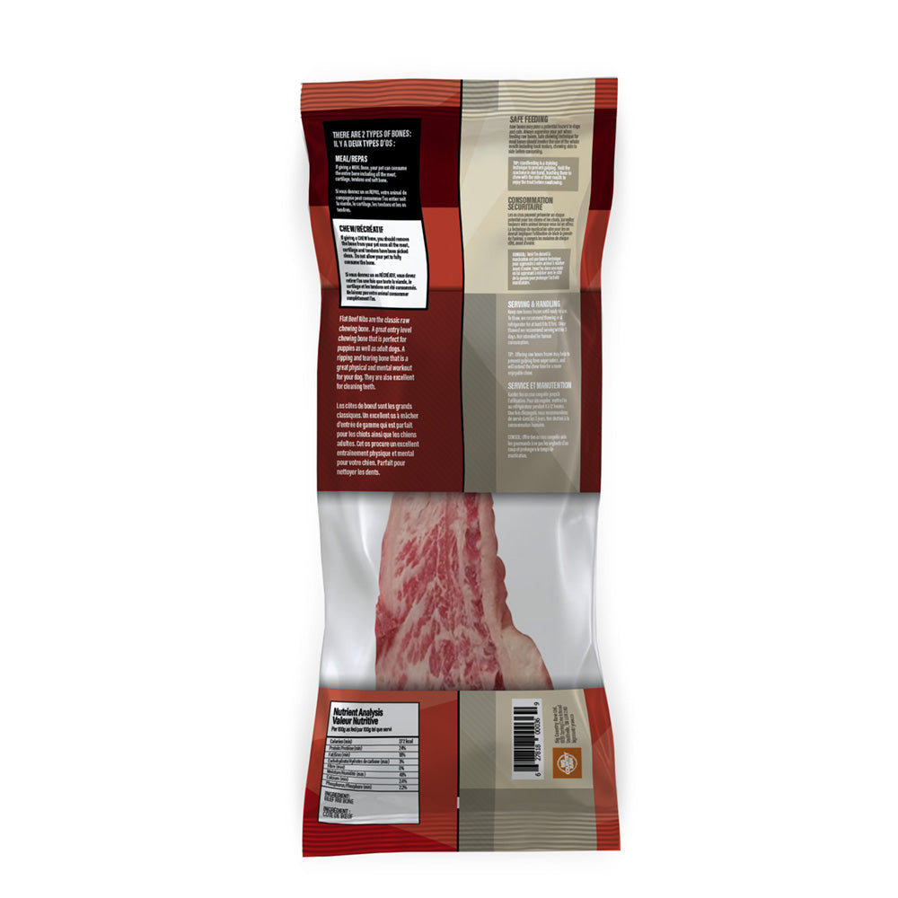 Big Country Raw Frozen Flat Rib Bone