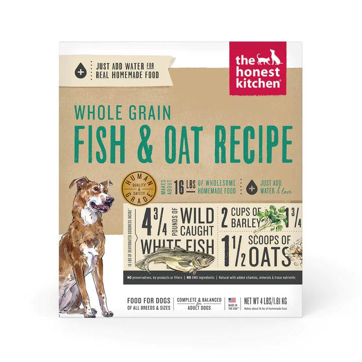 The Honest Kitchen Dehydrated Whole Grain Fish & Oat