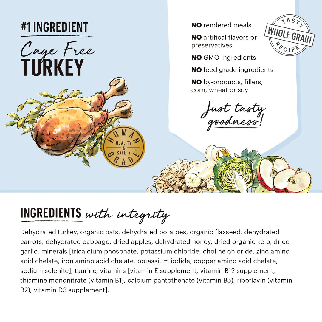 The Honest Kitchen Dehydrated Whole Grain Turkey