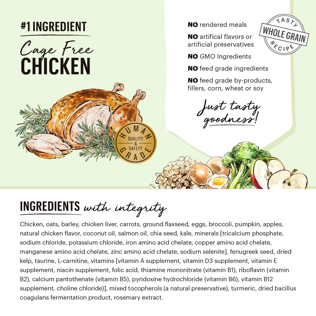 The Honest Kitchen Whole Grain Clusters Small Breed Chicken & Oat