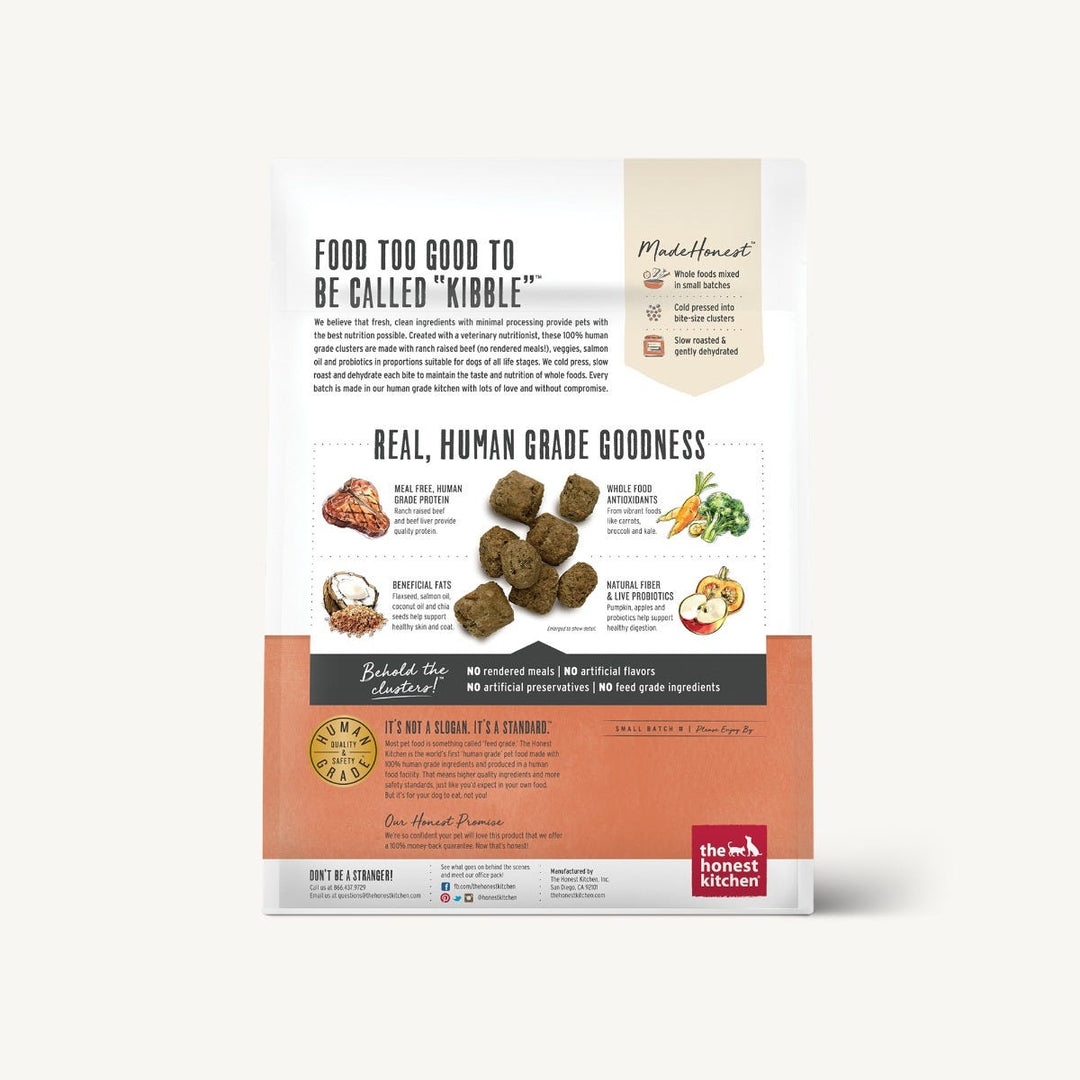 The Honest Kitchen Grain Free Beef Clusters