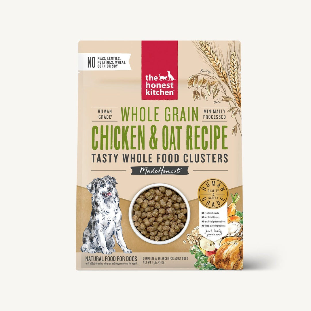 The Honest Kitchen Whole Grain Chicken & Oat Clusters